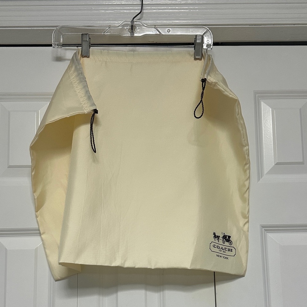 Coach Dust Bag. Brand New! Large!! Never Used After Taking Bag Out